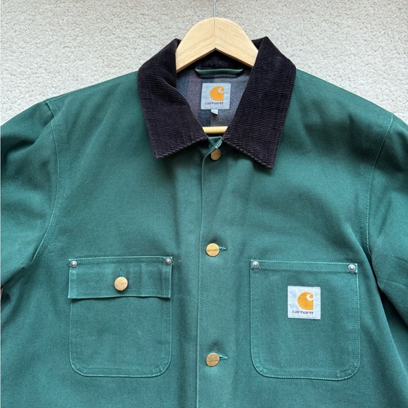 Carhartt WIP Chore Coat Forest Green - Picture 2 of 9